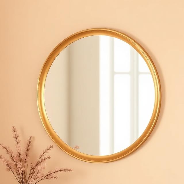 Gold Frame Mirror