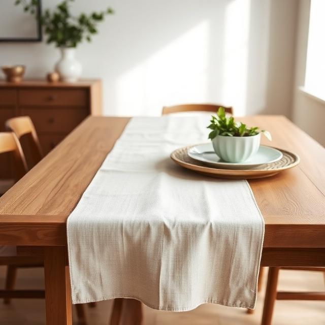 Linen Table Runner